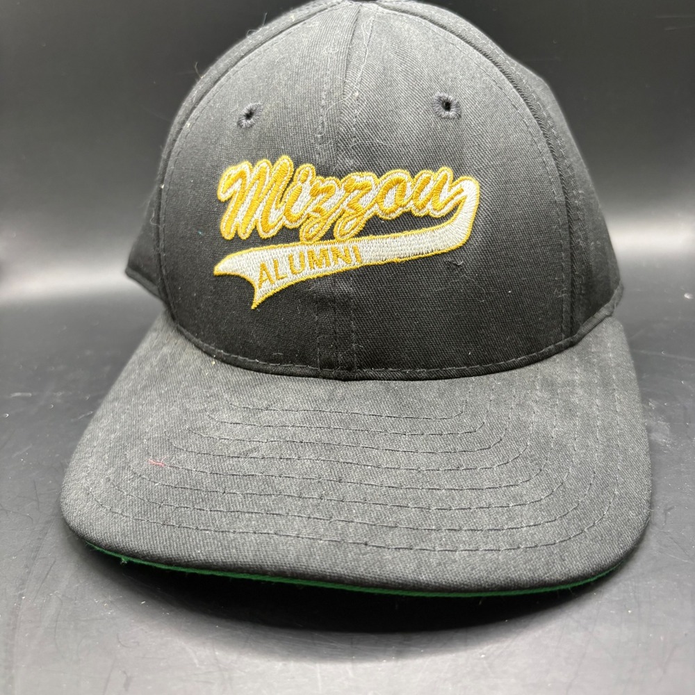 University of Missouri Missou Alumni Black Adjustable Mesh Cap‎